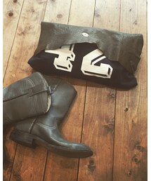 flowリメイク | usedT リメイククラッチ(クラッチバッグ)