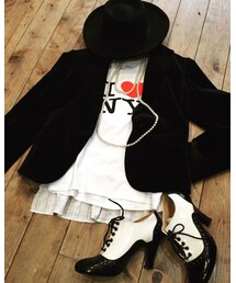 flowリメイク | usedベロアリメイクjk(テーラードジャケット)