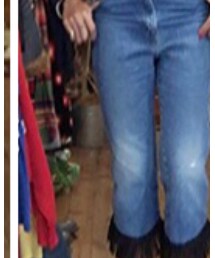 LEEリメイク | デニムパンツ