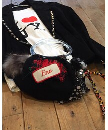 flowリメイクバック | usedベレー帽リメイクバック(バッグ)