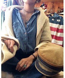 usedマキシニットコート | ジャケット/アウター