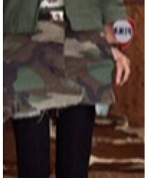 used迷彩パンツリメイク | スカート