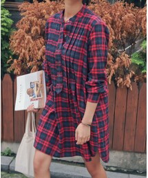 11AM | チェックシャツワンピース(ワンピース)