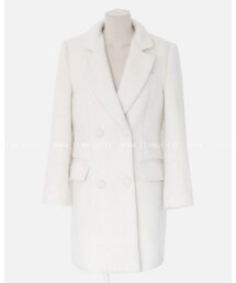 11AM | マフポケットダブルコート(テーラードジャケット)