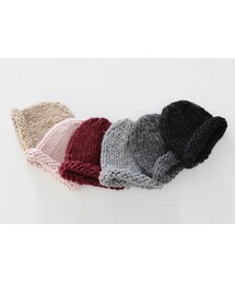 フェミニンニット帽子★全6Color★(ニットキャップ/ビーニー)