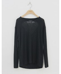 バックカットオフTee(Tシャツ/カットソー)