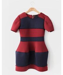 ネオプレン配色ワンピース(ワンピース)
