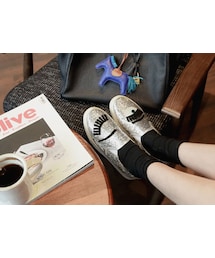 EYEモチーフシャイニースリッポン(スニーカー)