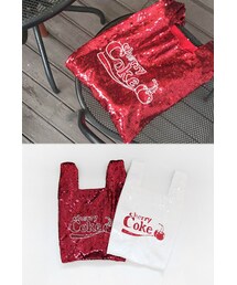 キラキラスパンコール手提げバッグ(エコバッグ/サブバッグ)