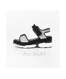 スポーティーベルクロストラップサンダル(サンダル)