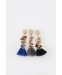 タッセルポイントメタルピアス(ピアス(両耳用))