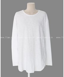 ステッチポイント長袖Tee(Tシャツ/カットソー)