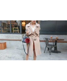 ケープディテールトレンチ(トレンチコート)