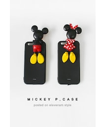 ミッキー&ミニー携帯ケース(その他小物)