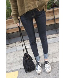 ストレートデニムパンツ(デニムパンツ)