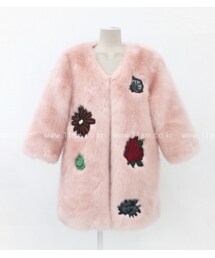 パッチポイントファージャケット(ノーカラージャケット)