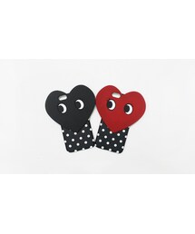 ハートドット柄スマホケース(スマホケース/カバー)