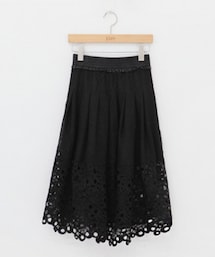 11AM | フラワーパンチング入りフレアスカート(スカート)