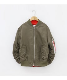 11AM | 袖ジッパー装飾ポイントブルゾン(スタジャン)