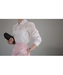 11AM | フラワーポイントシースルブラウス(シャツ/ブラウス)