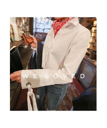 11AM | カフスリボンベーシックコットンシャツ(シャツ/ブラウス)
