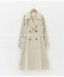 11AM | ビッグカラーAライントレンチコート(トレンチコート)