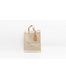 11AM | レタリングプリントビッグスクエアバッグ(トートバッグ)