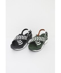 11AM | 配色クロスストラップサンダル(サンダル)