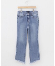 11AM | カットオフハイウエストデニムパンツ(デニムパンツ)