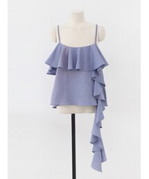 11AM | アンバランスフリルキャミブラウス(シャツ/ブラウス)