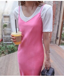 11AM | シルキースリットキャミワンピース(ワンピース)