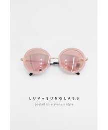 11AM | ユニークサークルミラーサングラス(サングラス)