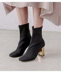 ゴールドヒールアンクルブーティ(ブーティ)