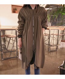 11AM | ストリングエッジZIPアウター(ミリタリージャケット)