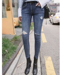 11AM | ヴィンテージウォッシュスキニー(デニムパンツ)