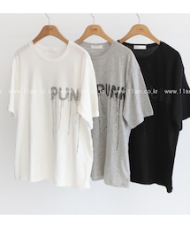 ヴィンテージライクロゴTシャツ(Tシャツ/カットソー)