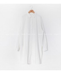 ベーシックスリットロングシャツ(シャツ/ブラウス)