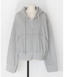 11AM | ワイドスリーブスウェットフードパーカ(パーカー)