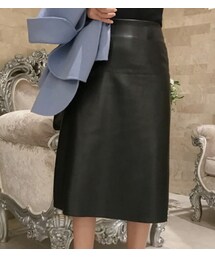 11AM | フェイクレザーミディスカート(スカート)