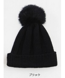 11AM | ソフトファーニット帽(ニットキャップ/ビーニー)