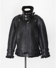 11AM | シックフェイクムートンジャケット(ムートンコート)