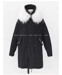 11AM | スパンコール装飾ダウンジャケット(その他アウター)