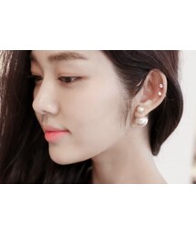 11AM | フェミニンスタイルパールピアス(ピアス（両耳用）)