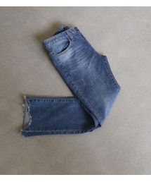 カットオフブーツカットデニムパンツ(デニムパンツ)