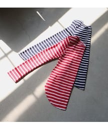 *MadeBy11am*ラウンドヘムボーダー柄Tシャツ(Tシャツ/カットソー)