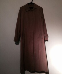 used | ロングコート(ステンカラーコート)
