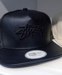 STUSSY | レザーキャップ(キャップ)