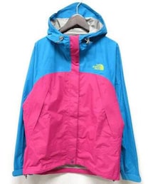 THE NORTH FACE | the north face ドットショット 水色✖️ピンク(ナイロンジャケット)