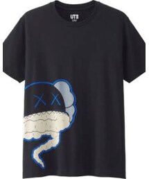 UNIQLO | UNIQLO×KAWS コラボTシャツ ブラック(Tシャツ/カットソー)
