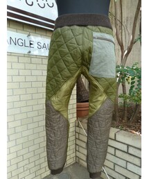 ink:キルティングリブパンツ"Steve"(Khaki)(その他パンツ)
